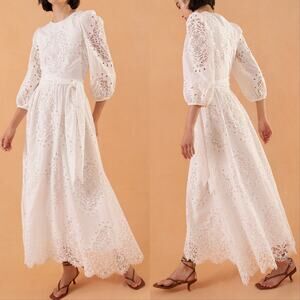 Borgo De Nor Broderie Anglaise Dress